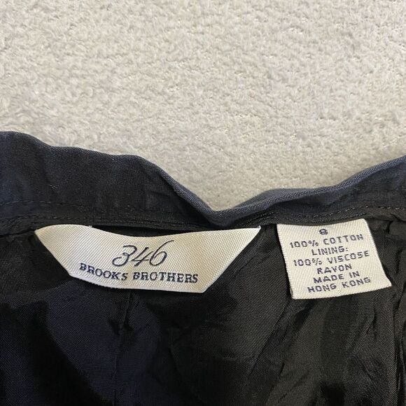 Brooks Brothers Pants Women's 8 Black Embroidered Martini Drinks Party Preppy - Picture 2 of 8